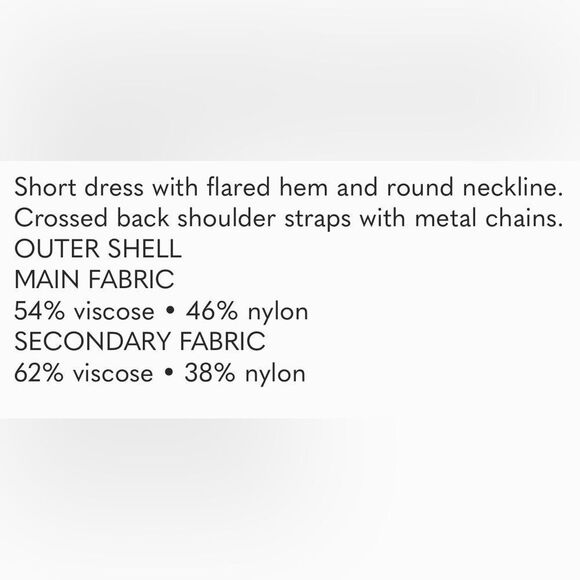 Zara Barbiecore Pink knit Dress w orange and gold straps size Small - Picture 9 of 9